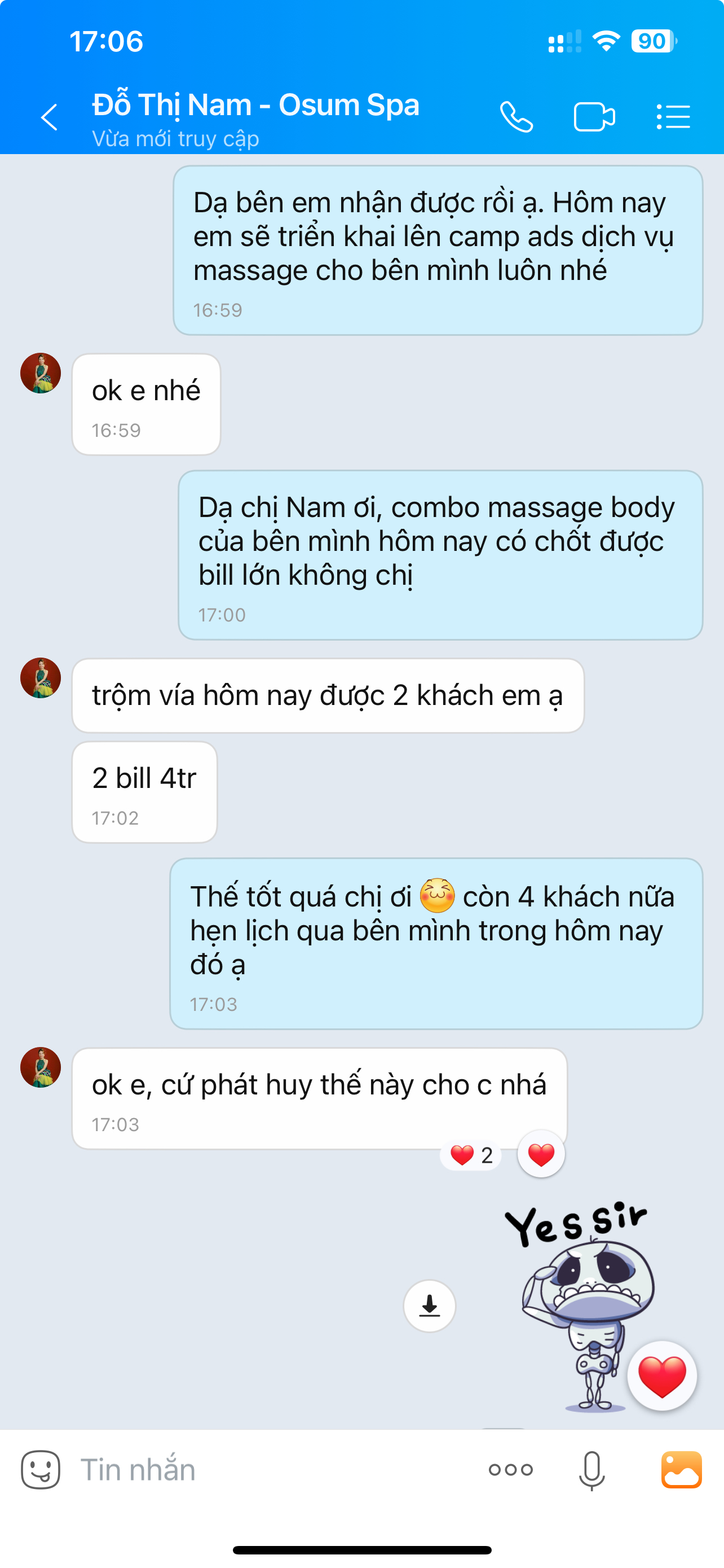 Đánh giá khách hàng